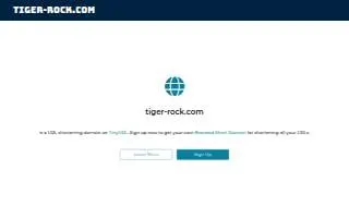 Tiger-Rock Martial Arts of The Westbank website