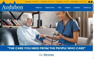 Audubon Home Health of Hammond website