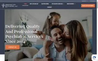 Crescent City Psychiatric, LLC website
