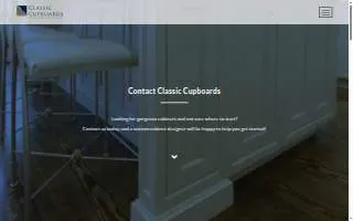 Classic Cupboards website