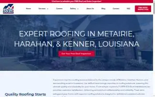 Coastal Roofing of Harahan website