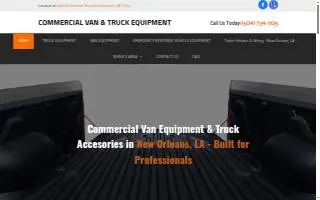 Commercial Van & Truck Equipment website