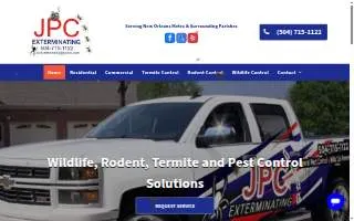 JPC Exterminating, LLC website