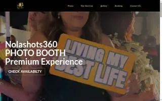 Nola Shots 360 Photo Booth Rental LLC website