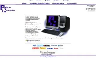 Pelican Computer website