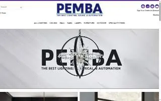 PEMBA Lighting, Sound, Electrical & Automation of Harahan website