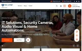 Tec Lynx website