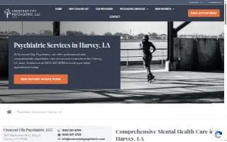 Crescent City Psychiatric, LLC of Harvey website