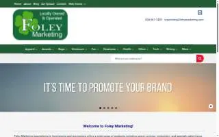 Foley Marketing website