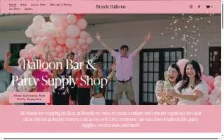 Blondie Balloons LLC of Houma website