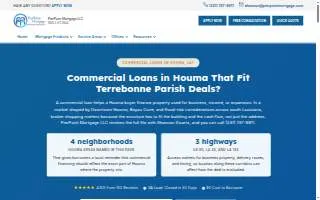 Commercial Real Estate Mortgage Loans Houma LA website