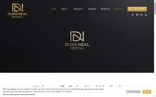 Duke Neal Dermatology of Houma website