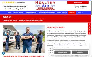 Healthy Air Duct Cleaning & Mold Remediation