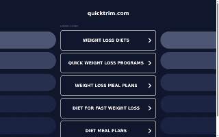 Quick Trim Weight Loss