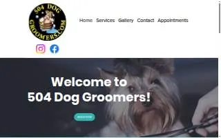 504 Dog Groomers website