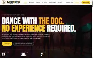 El Doco Loco Dance Studio website