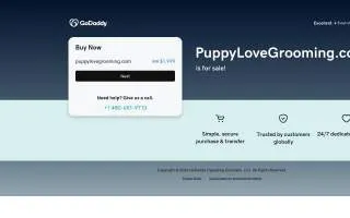 Puppy Love Grooming of Kenner website