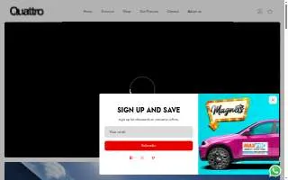 Quattro Signs & Graphics website