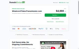 Wit Whatever It Takes Transmission Parts Inc.