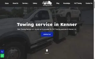 Zain Towing Service LLC website