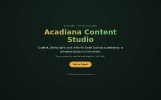 Acadiana Content Studio