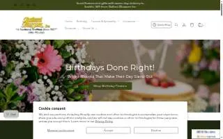 Flowers By Blooming View of La Verne website
