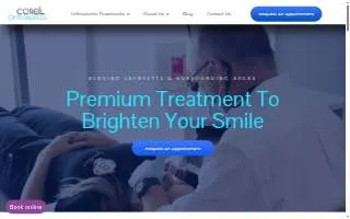 Coreil Orthodontics website