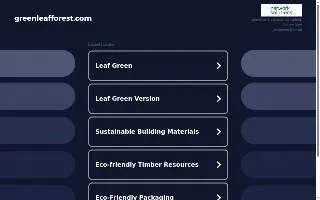 Green Leaf Tree Service of Lafayette website