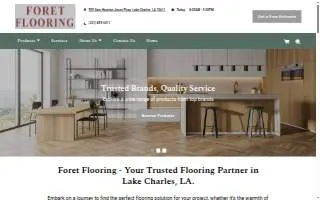 Foret Flooring website