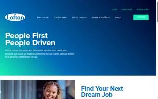 Lofton Staffing & Security Services of Jackson website