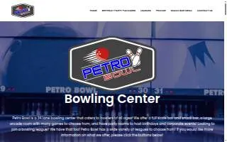 Petro Bowl of Lake Charles website