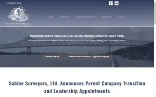 Sabine Surveyors Inc website