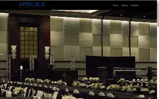 Upscale Productions website