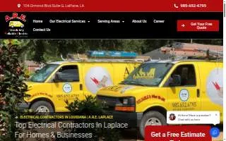 A.R.E. Louisiana website