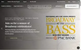 Performing Arts Dance Center website