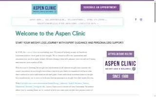 Aspen Clinic Houma website