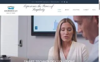 Assurance AV Solutions website