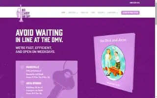 Big Easy Notary & Auto Title website