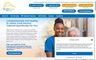 BrightCare Homecare - Mandeville / Covington website