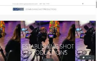 Establishing Shot Productions LLC website