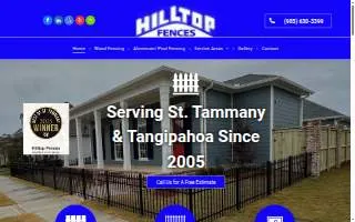 Hilltop Fences website