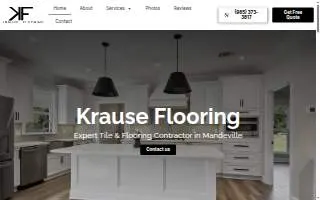 Krause Flooring website