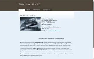 Law Office of Phillip K. Wallace website