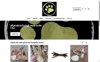 The Majestic Dog Boutique website