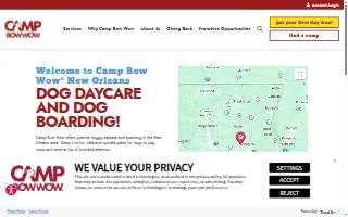 Camp Bow Wow New Orleans website