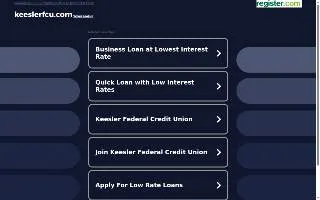 Keesler Federal Credit Union Marrero website