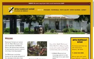 Alpha Montessori School of Metairie website