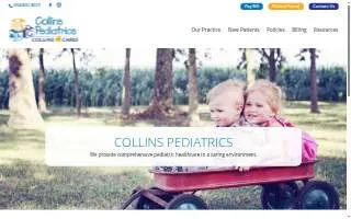 Collins Pediatrics website