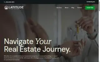 Latitude Title Group website