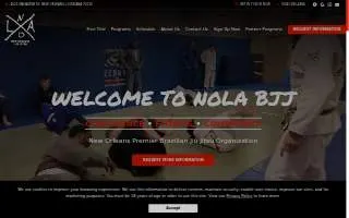 New State Fitness / NOLABJJ Metairie website